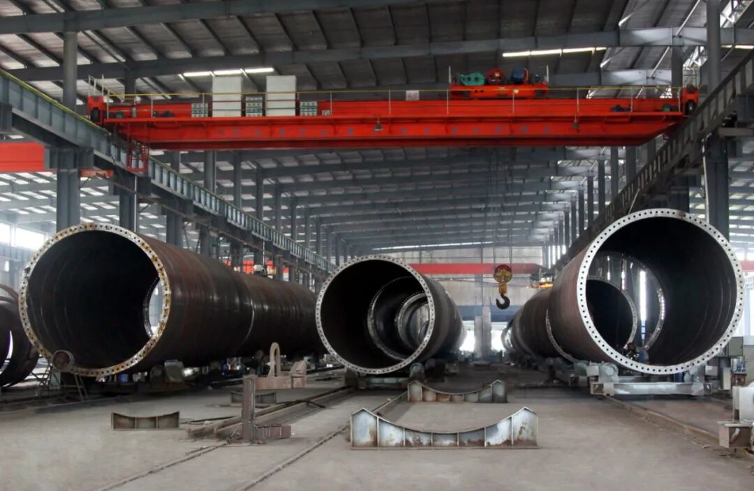 重慶鋼鐵成功中標(biāo)四川省某風(fēng)電項(xiàng)目塔筒制造用鋼材